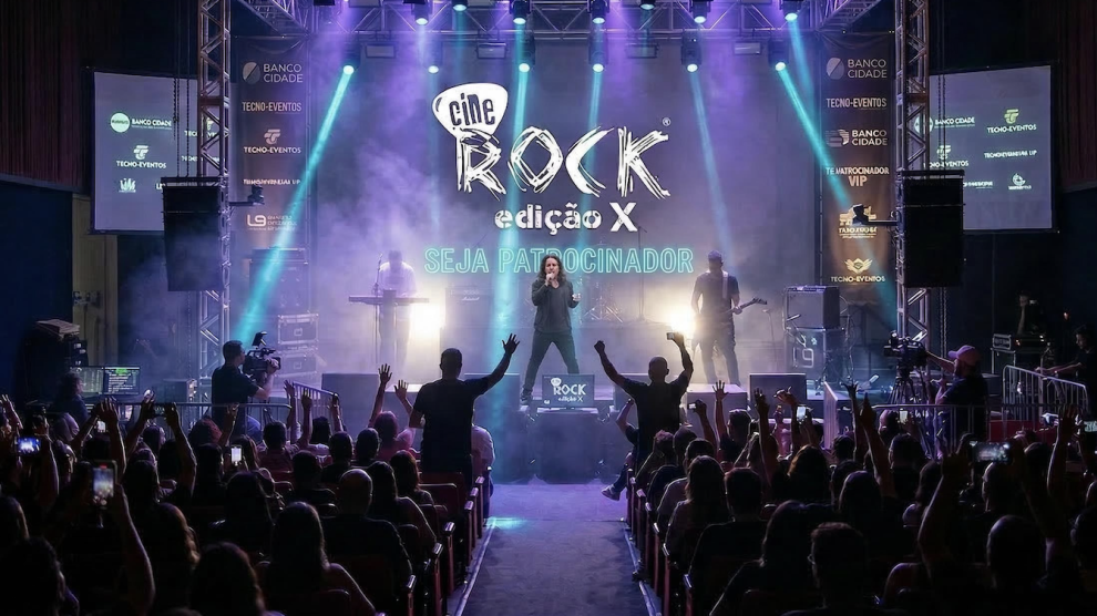 CINE ROCK 2026 abre cotas de patrocínio para a 10ª edição do festival